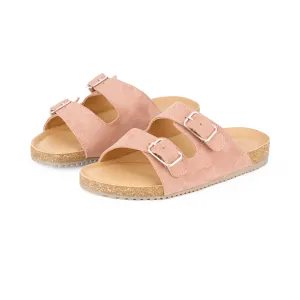 Jorain Nude Suede Comfort Slipons