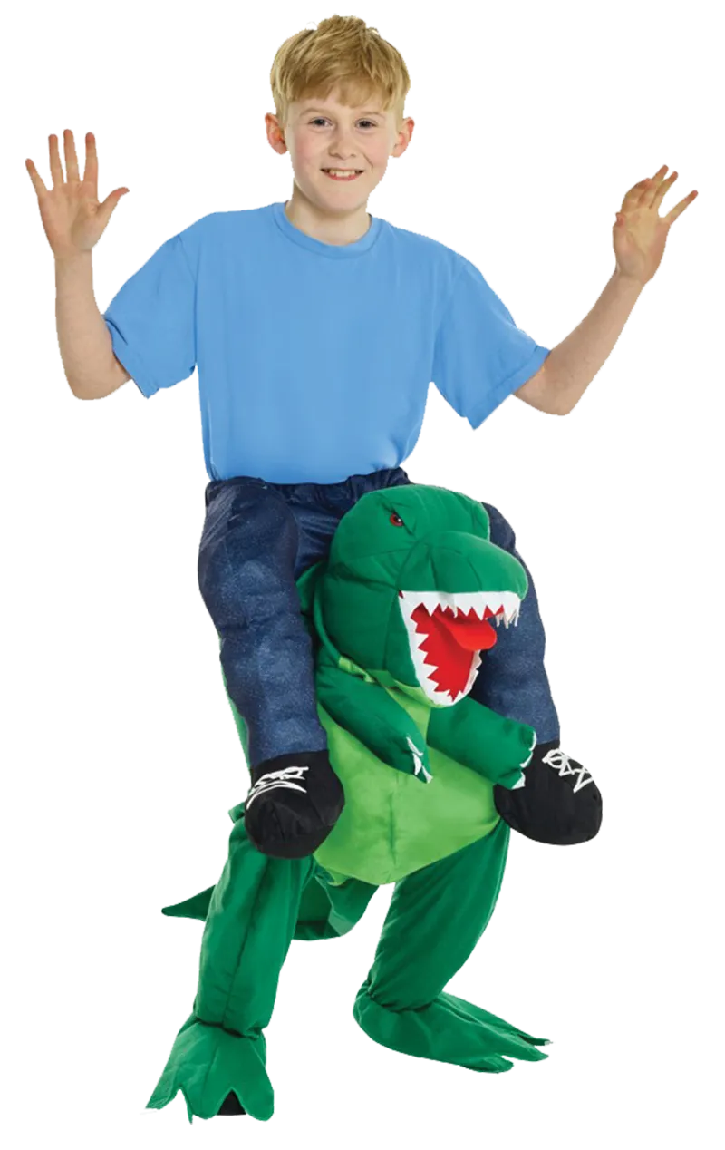 Kids Dino Piggyback Costume