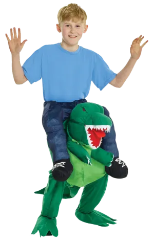 Kids Dino Piggyback Costume