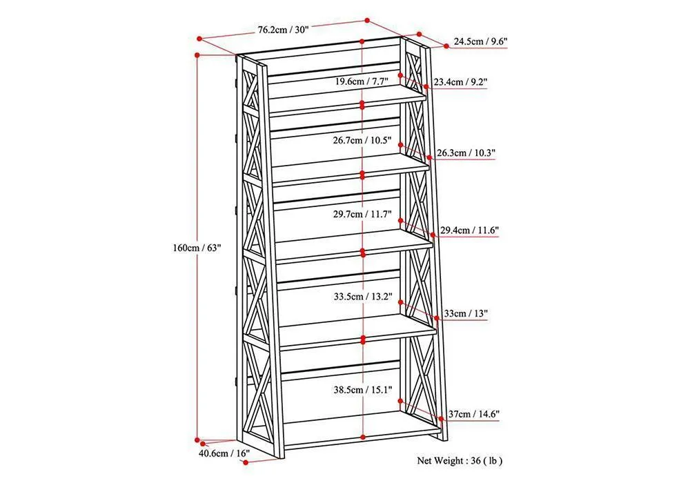 Kitchener Bookcase