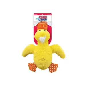 KONG Comfort Jumbo Plush Dog Toy - Yellow Duck