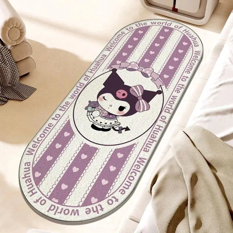 Kuromi Style Soft Cute Mats