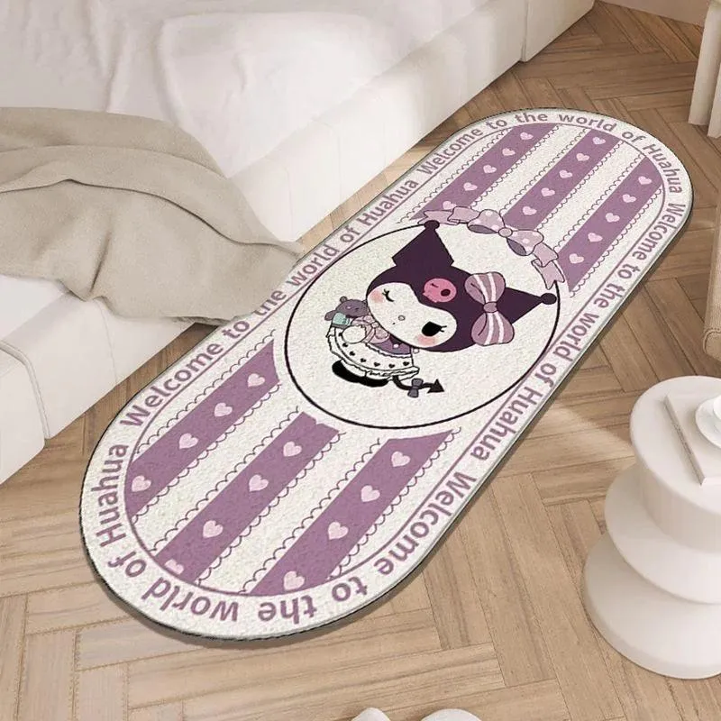 Kuromi Style Soft Cute Mats