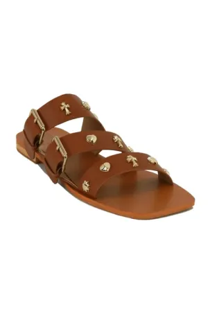 Lana Studded Flat Sandals