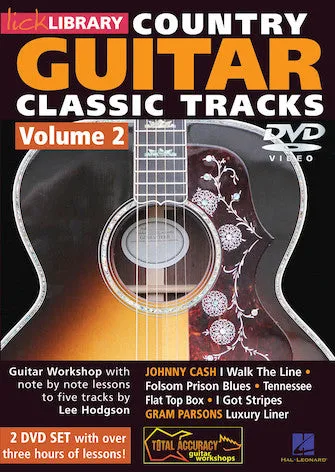 Learn Country Guitar Classic Tracks - Volume 2 (2-DVD Set)