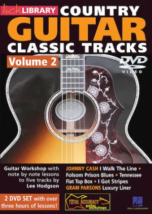 Learn Country Guitar Classic Tracks - Volume 2 (2-DVD Set)