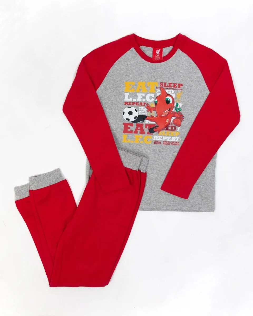 LFC Mighty Red Infants Long Pyjama Set