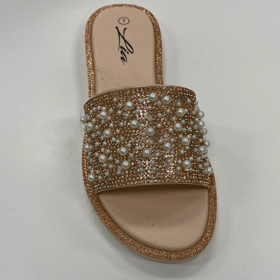 Lis6082w Lia flat sandals