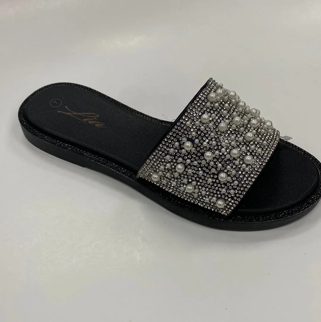 Lis6082w Lia flat sandals