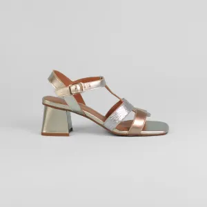 Lodi - MIL5214 Gold Multi Sandal