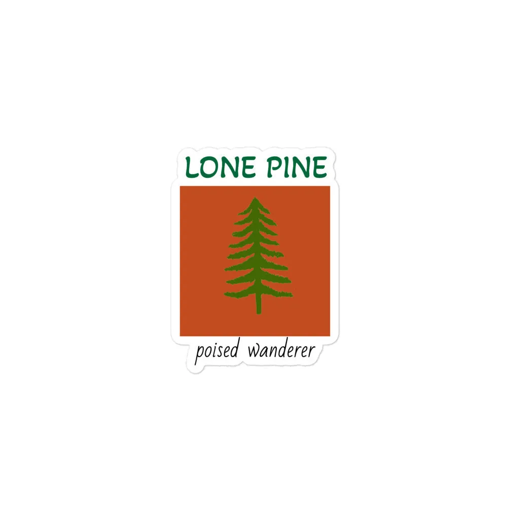 Lone Pine Sticker