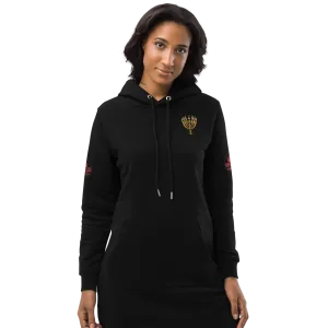 Long Hoodie Menorah Undefiled Hebrew by Blood