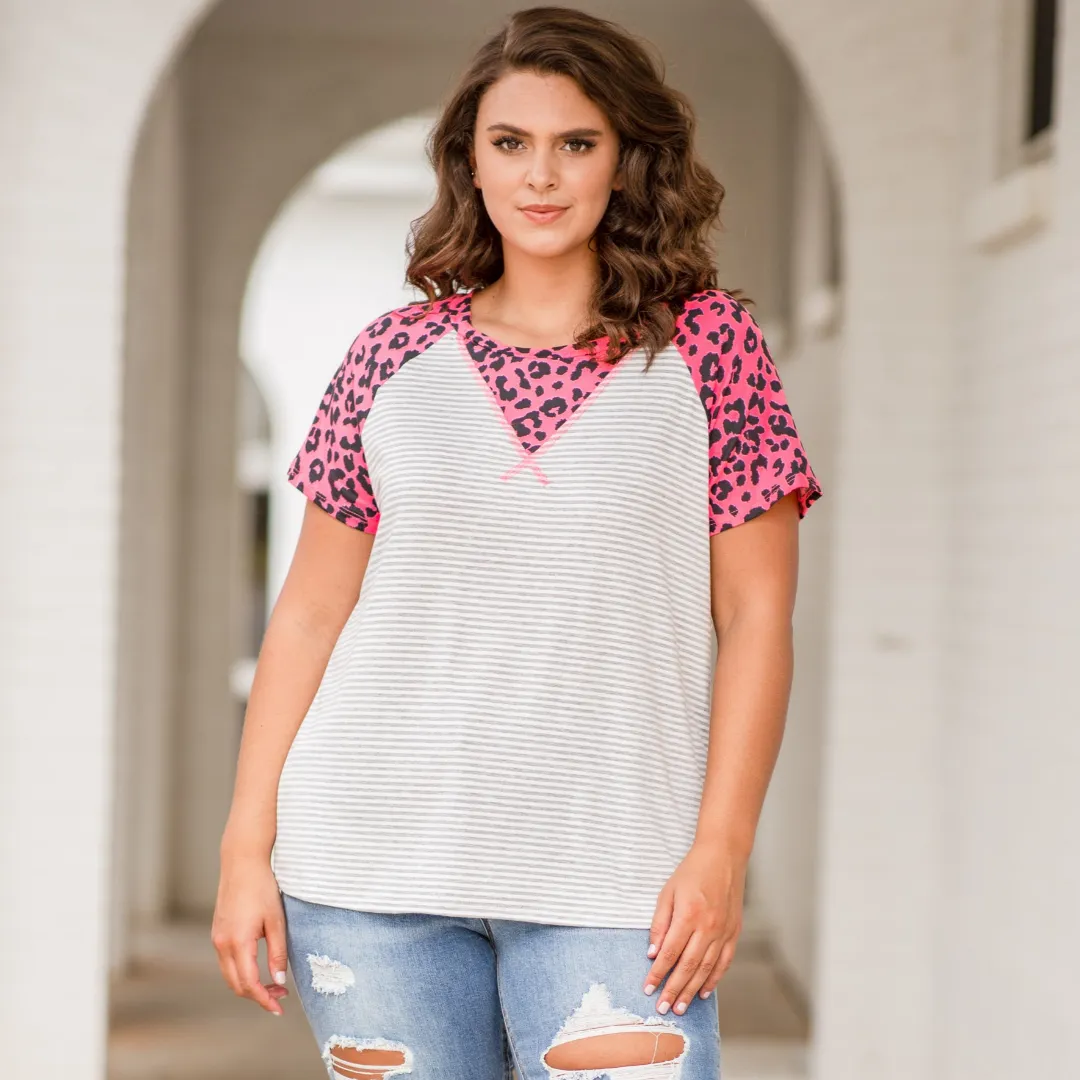 Lovebug Top, Neon Pink