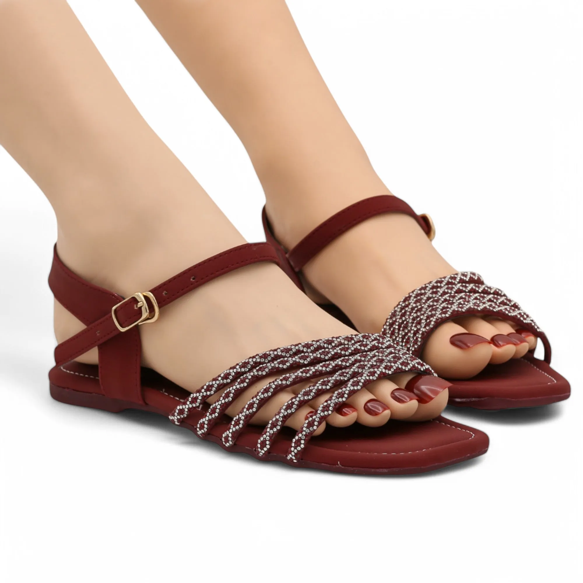 M0589 flat sandal