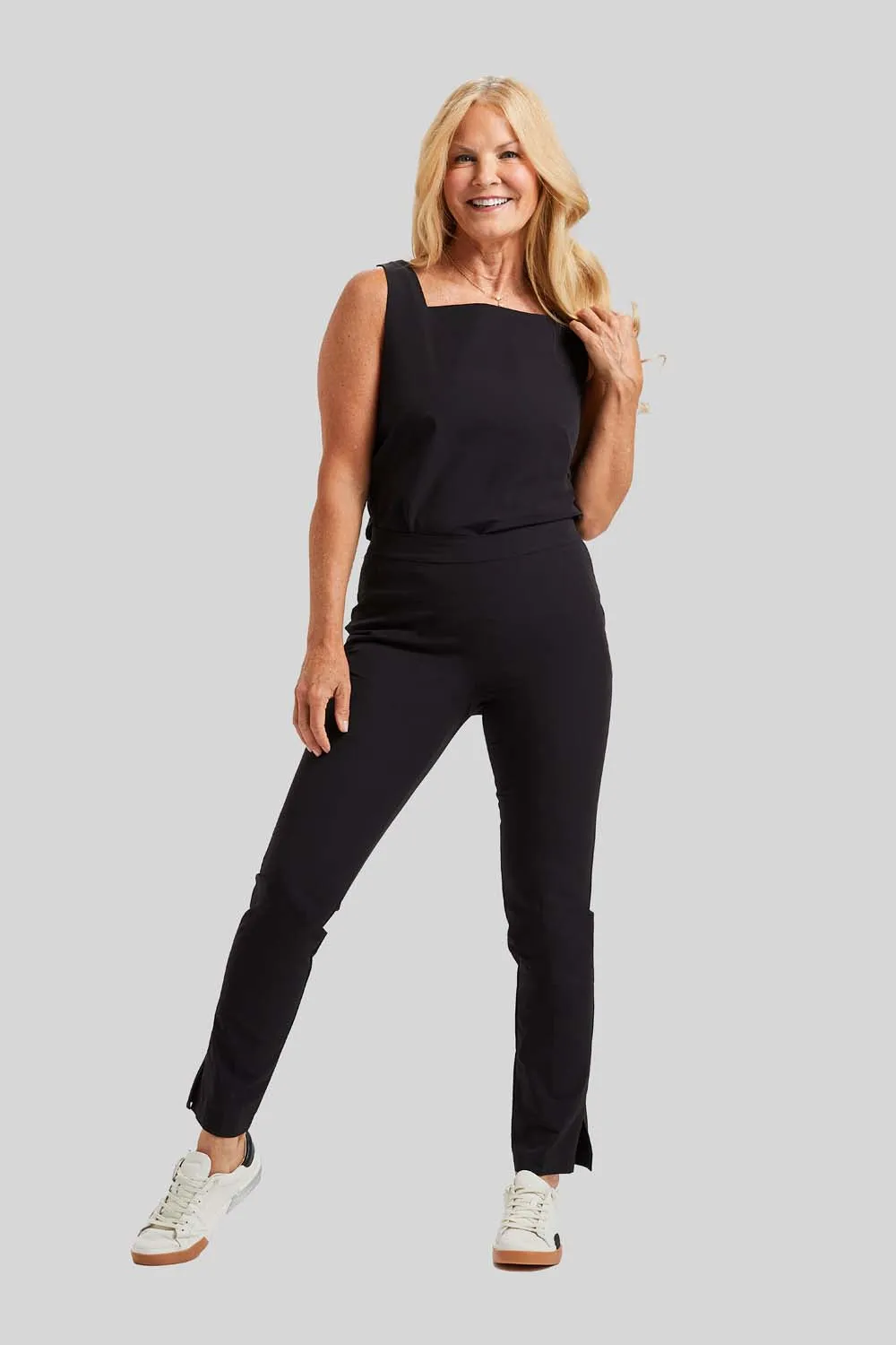 Majestic Stretch Brie Crop Pull On- FINAL SALE