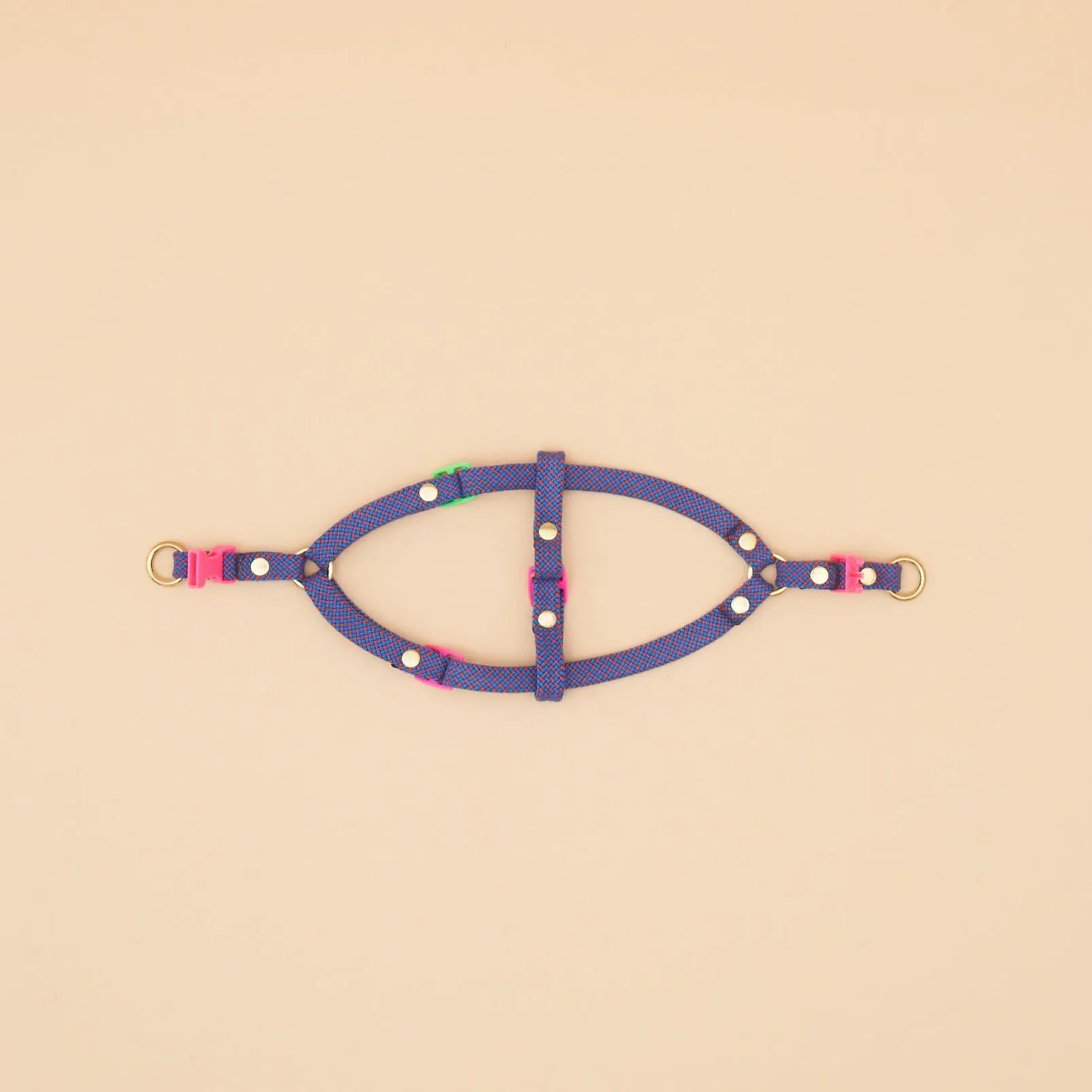 Marley Flat Rope Harness - Purple