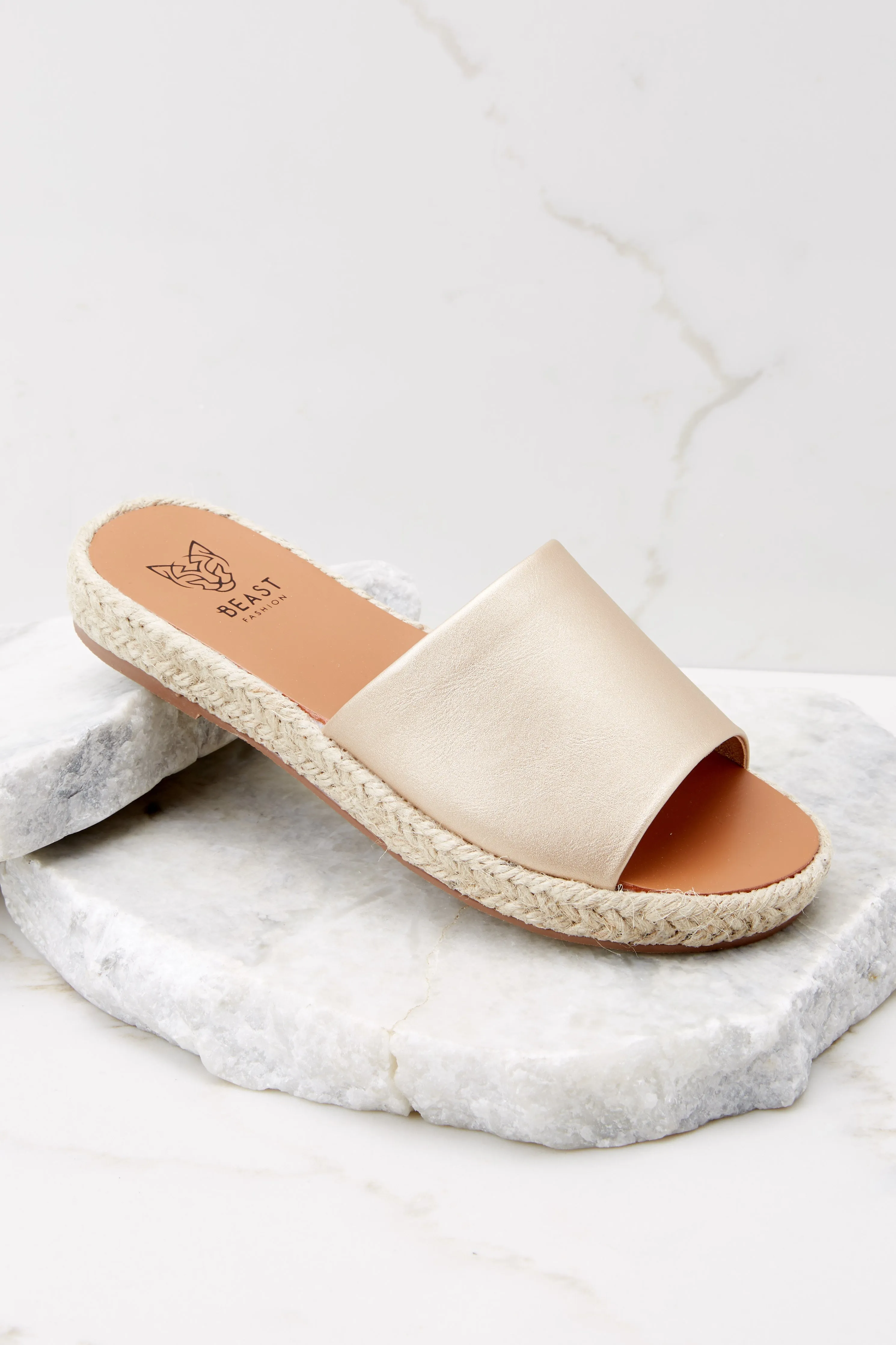 Melanie Espadrille in Gold