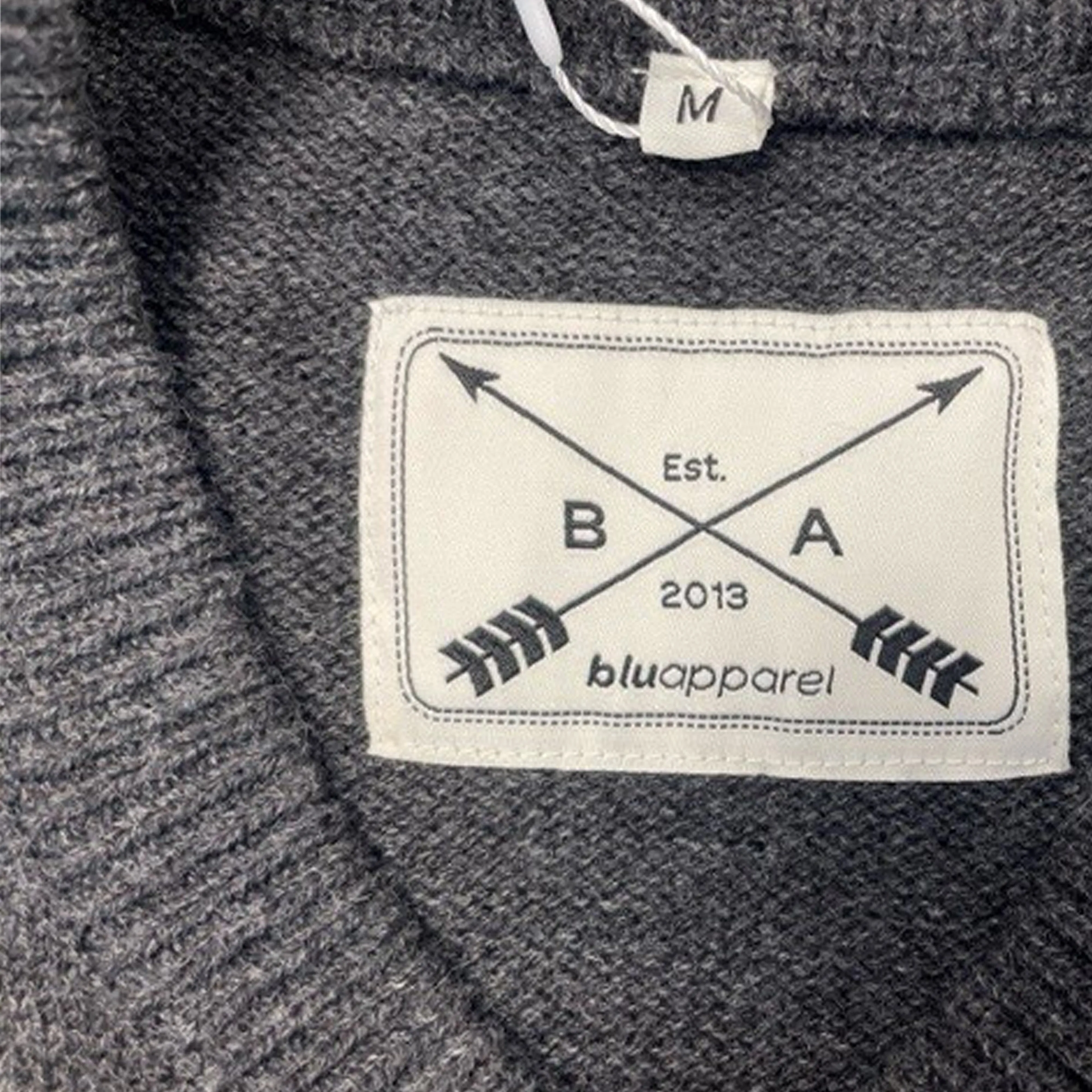 Men's Premium Knitted Crew Neck Jumper - Charcoal