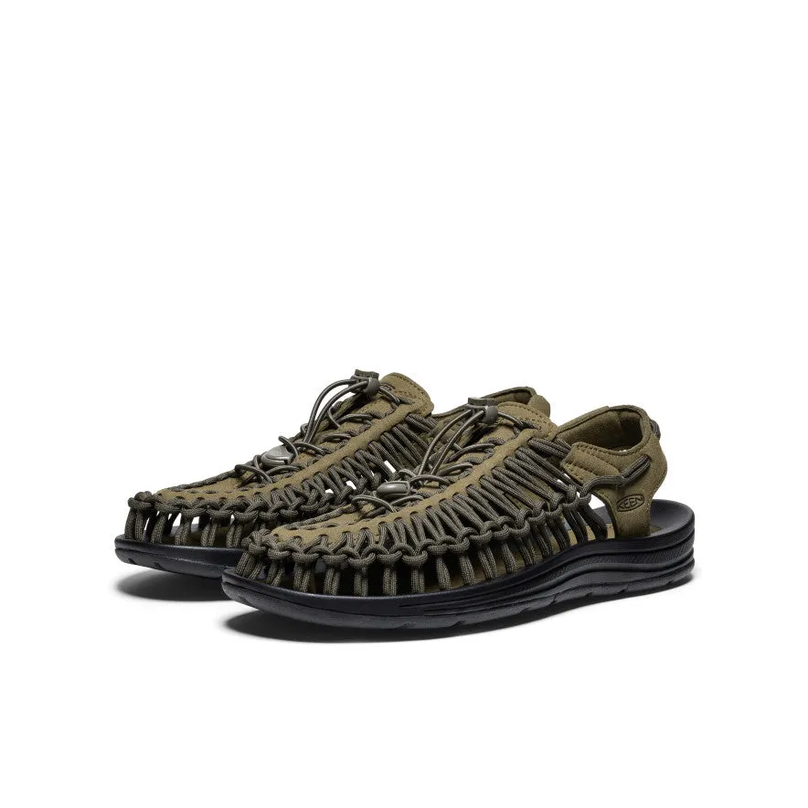 Men's UNEEK Sneaker - Dark Olive/Black - 1023381