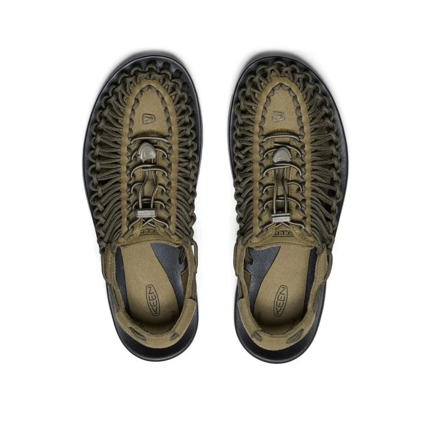 Men's UNEEK Sneaker - Dark Olive/Black - 1023381