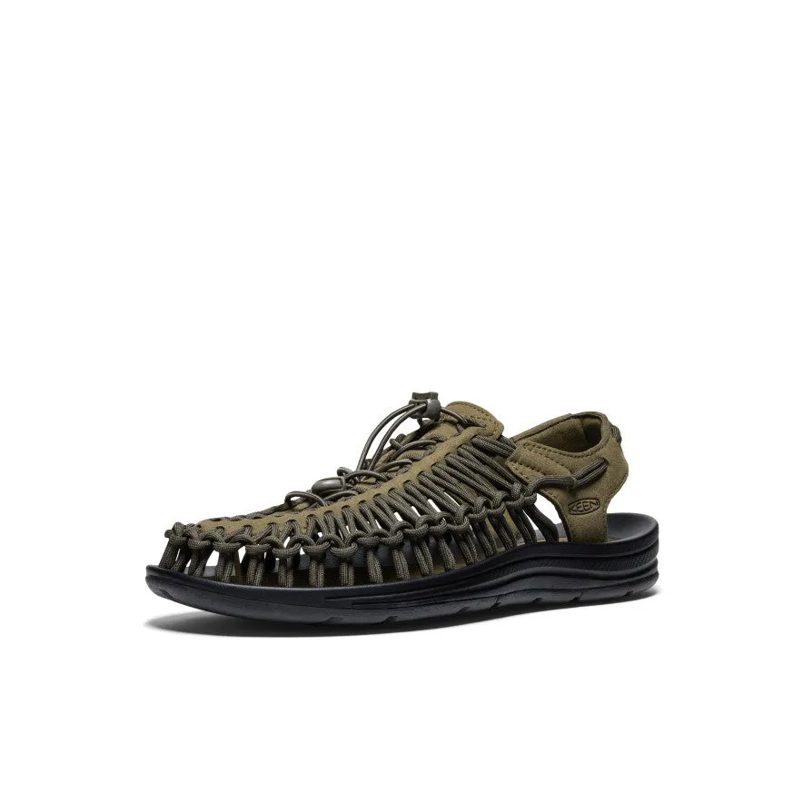Men's UNEEK Sneaker - Dark Olive/Black - 1023381
