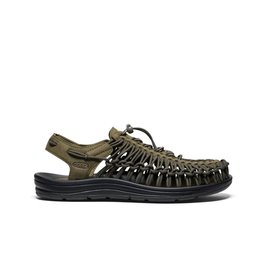 Men's UNEEK Sneaker - Dark Olive/Black - 1023381