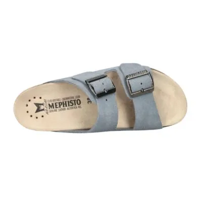 Mephisto Hester Sea Blue Women's Slides