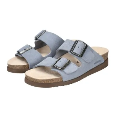 Mephisto Hester Sea Blue Women's Slides