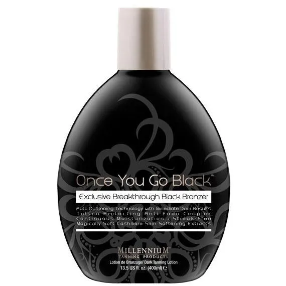 Millennium Once You Go Black Tanning Lotion