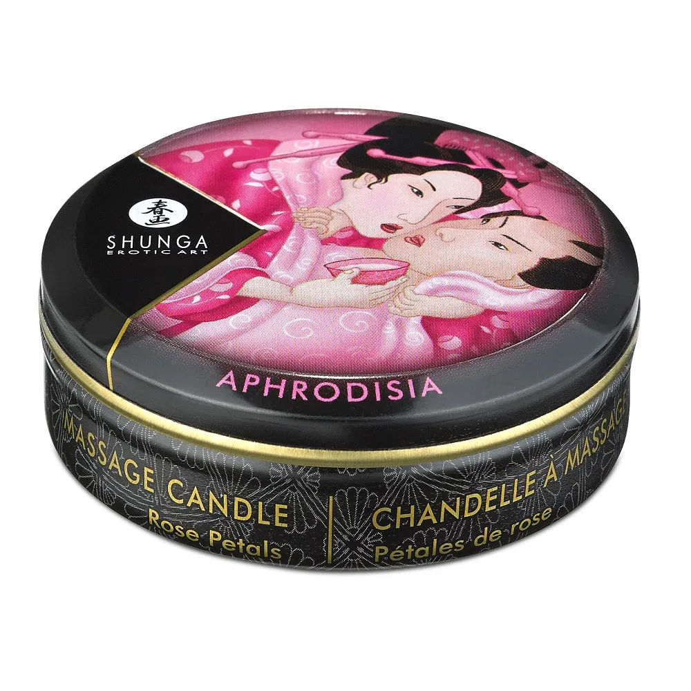 Mini Massage Candle - Aphrodisia - Rose Petal