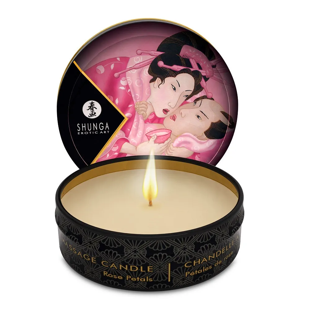 Mini Massage Candle - Aphrodisia - Rose Petal