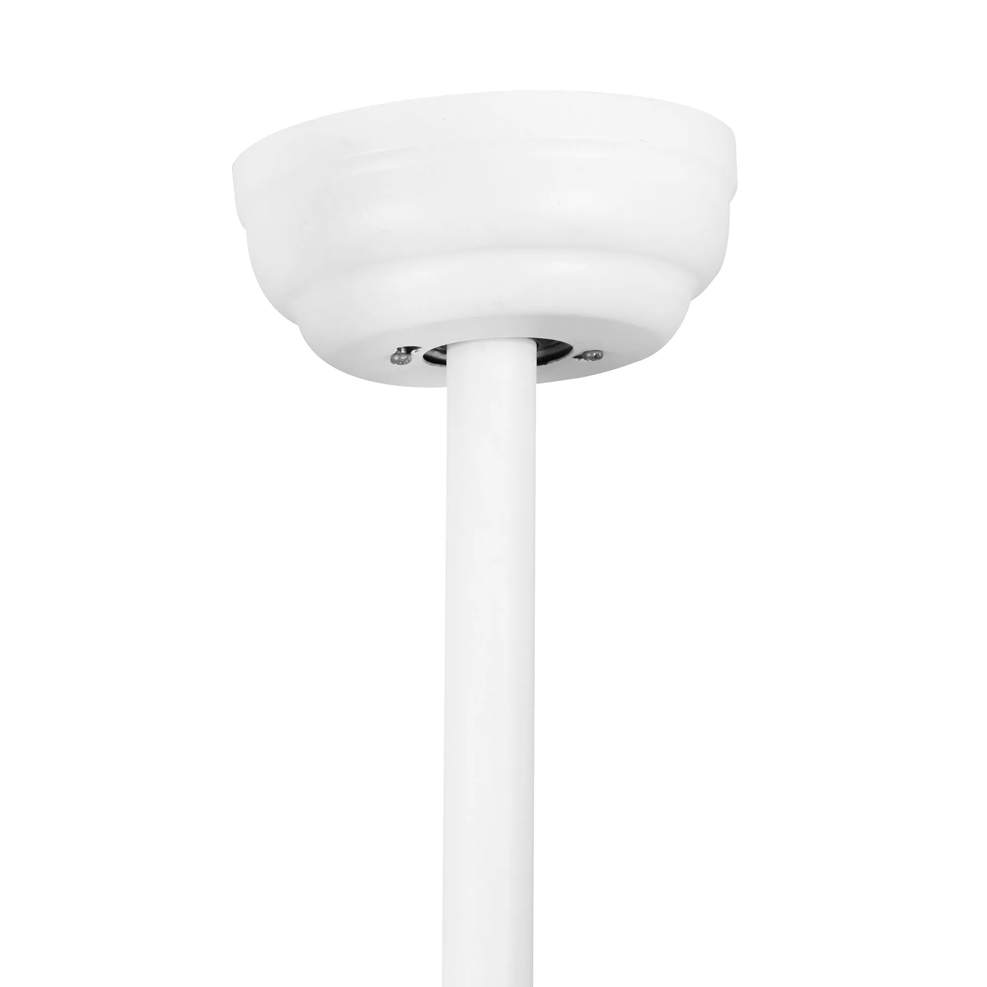 Misty Valley 50in. Modern White Ceiling Fan with Light, Remote Control Quiet Reversible Motor Ceiling Fan For Patio Living Room,