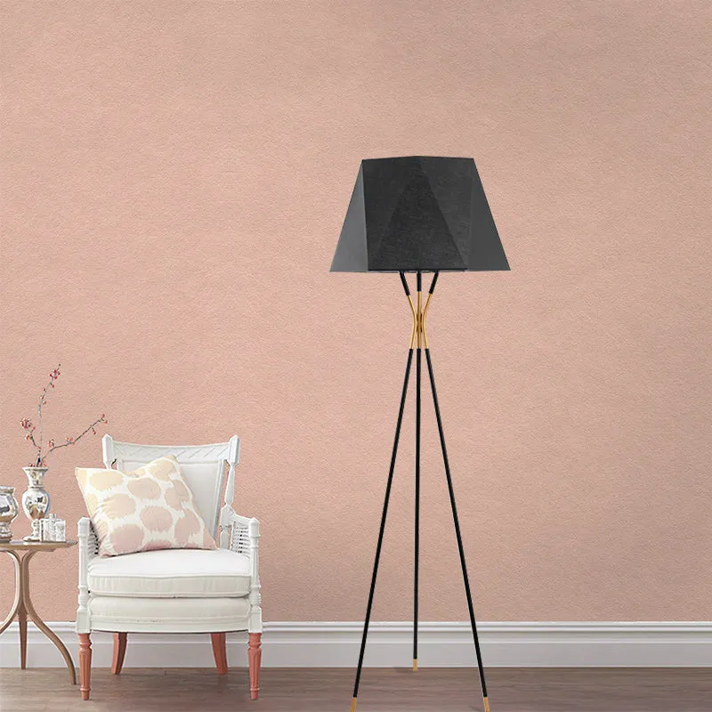 Modern Tripod Floor Lamp Black for Bedroom