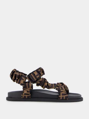 Motif Feel Flat Sandals