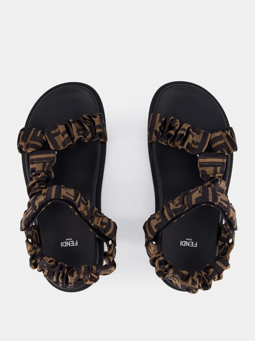 Motif Feel Flat Sandals