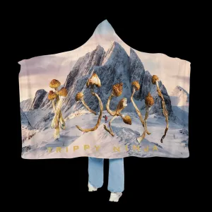 Mountains and Mushrooms Snuggle Blanket