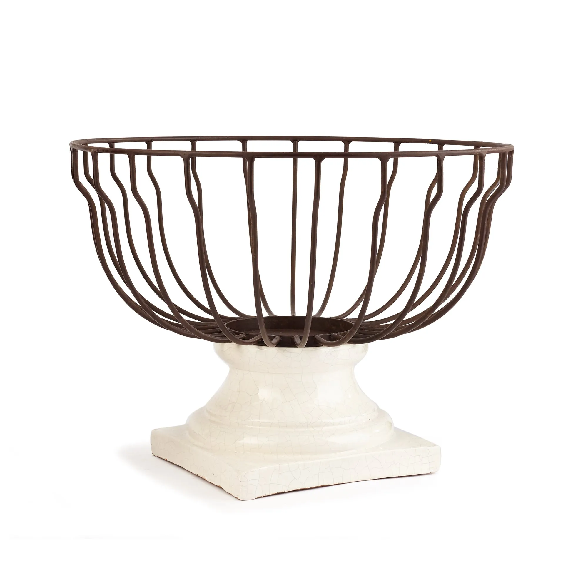 NAPA Home & Garden, RUSTIC FOOTED BOWL,AN210