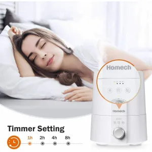 New in box! Homech HM-AH004 Cool Mist Humidifier 28dB Quiet Ultrasonic Humidifier