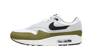 Nike Air Max 1 White Black Medium Olive