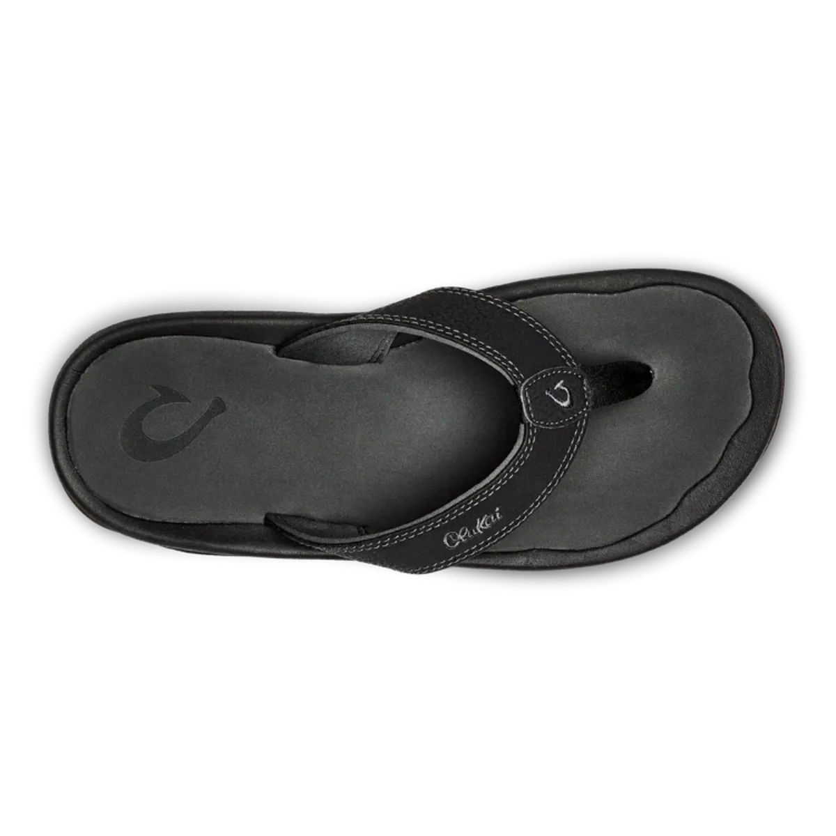 OluKai Men's Ohana Sandals in Black