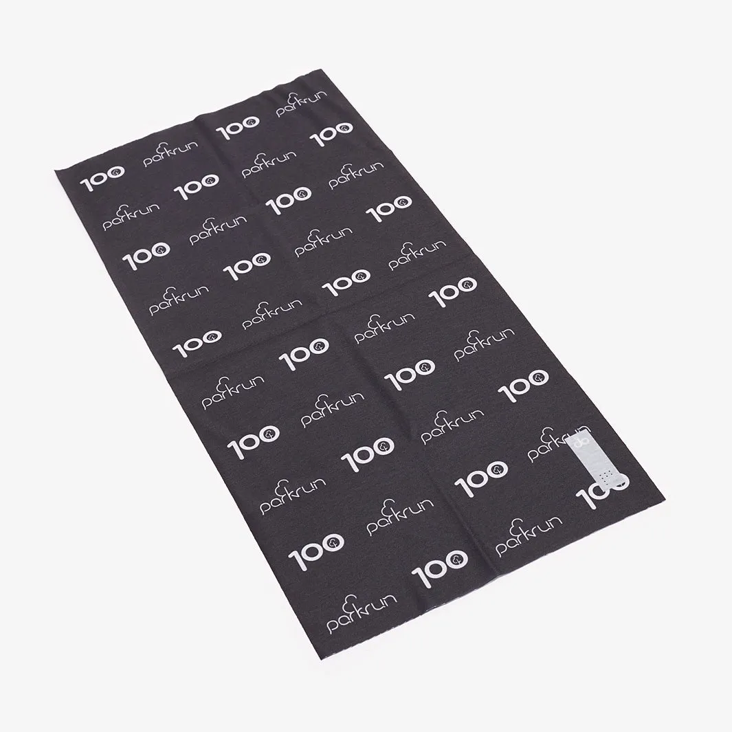 parkrun Run/Walk 100 Milestone parkwrap