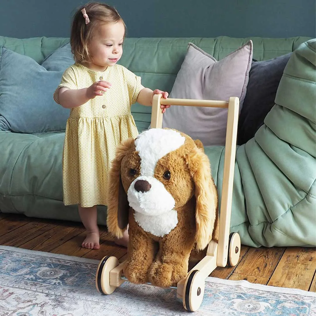 Peanut King Charles Spaniel Pup Push Along Walker