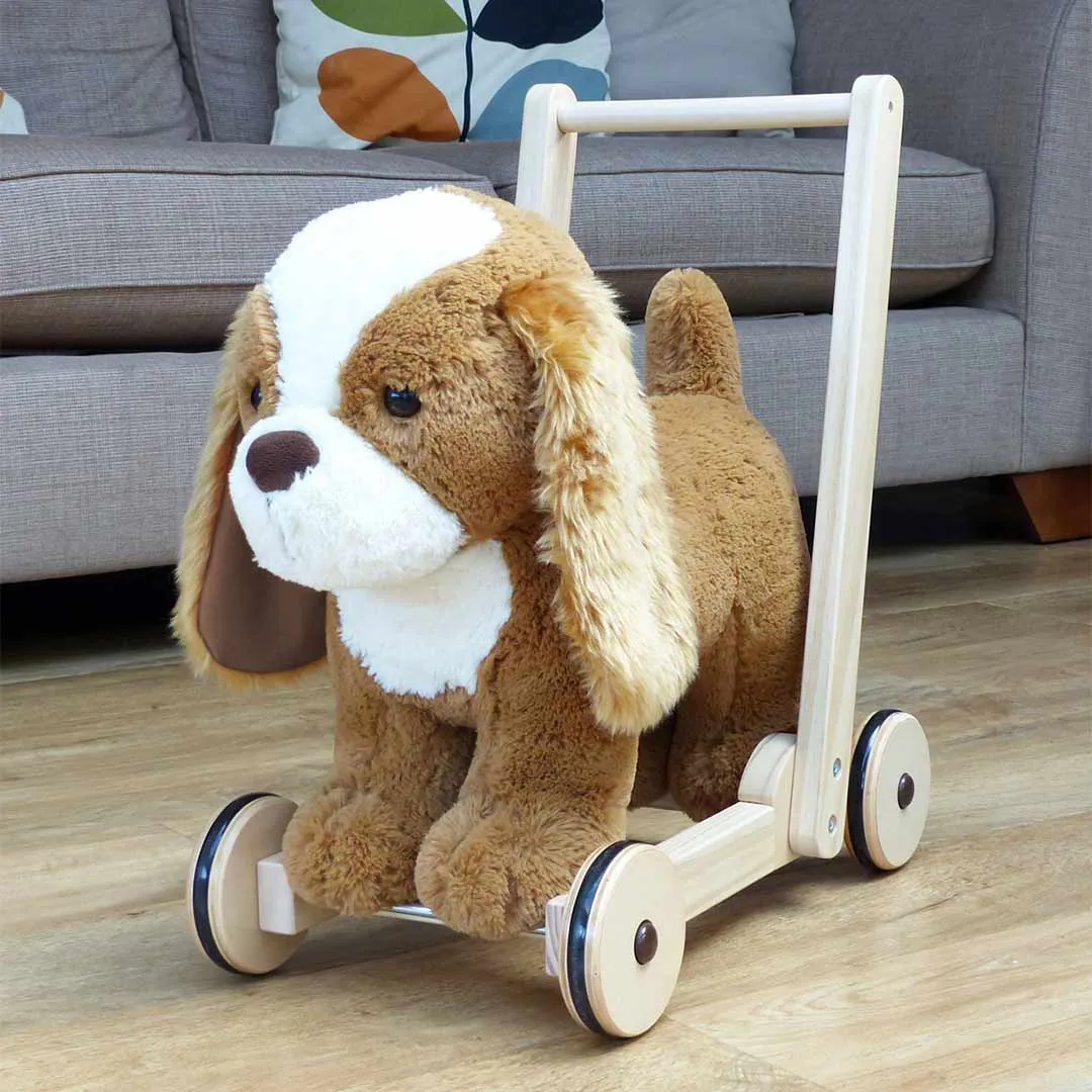 Peanut King Charles Spaniel Pup Push Along Walker