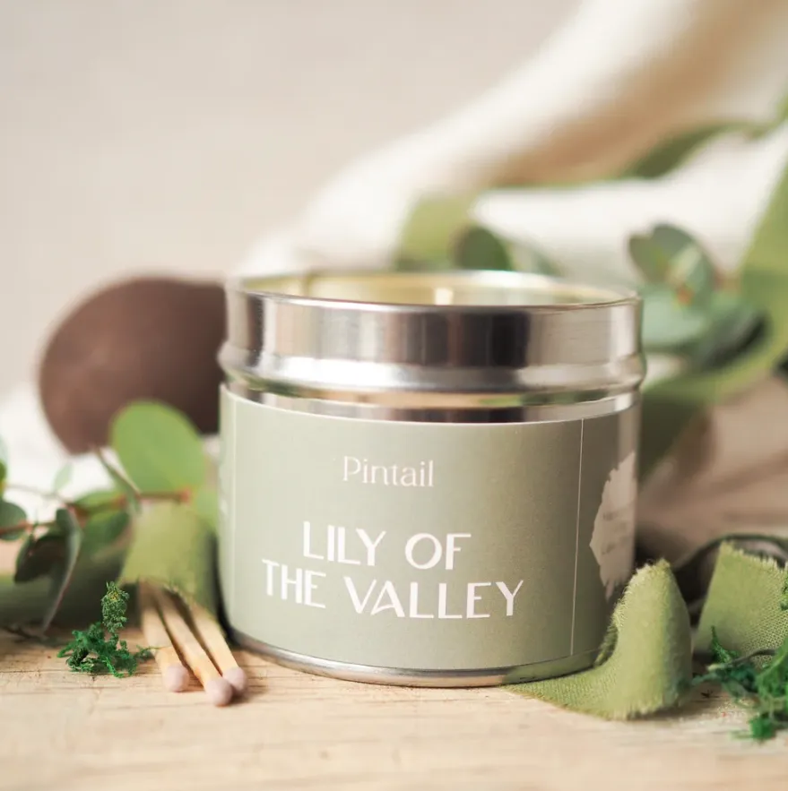 Pintail Lily of The Valley Candle