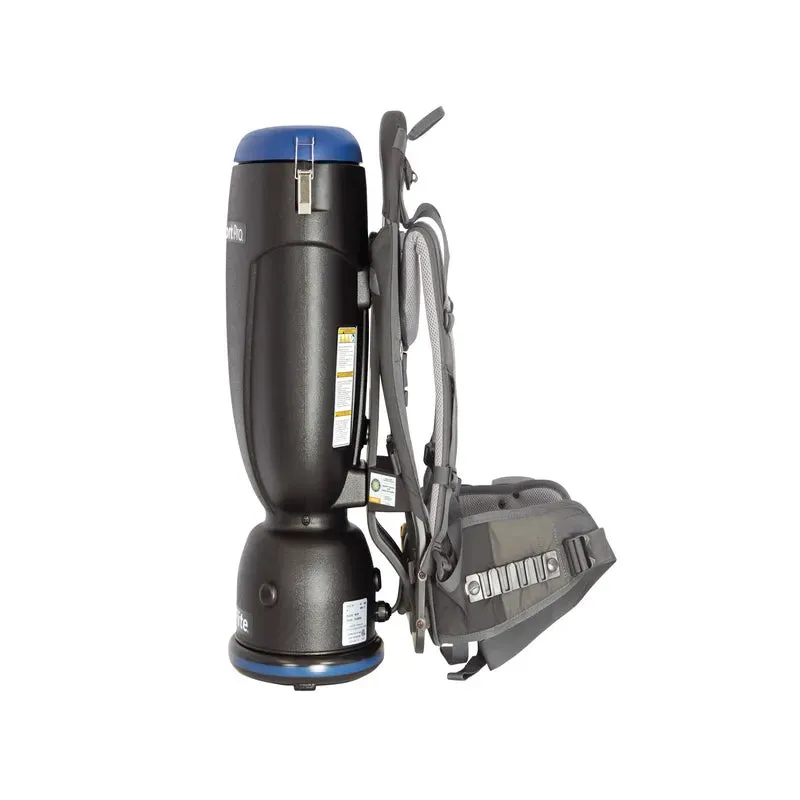 Powr-Flite Comfort Pro Backpack Vacuum Premium Style - 10 Quart Capacity BP10P