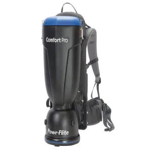 Powr-Flite Comfort Pro Backpack Vacuum Premium Style - 10 Quart Capacity BP10P