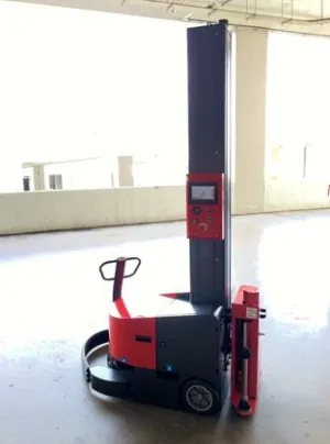Pre-Stretch Self-Walk Wrapping Machine