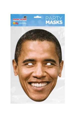 President Barack Obama Cutout Facepiece