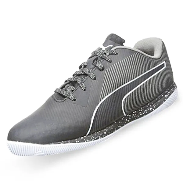 Puma Neon Lite V3 Indoor Soccer Shoe (Black/White)