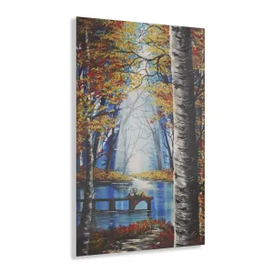 Quiet Reader Landscape Acrylic Print
